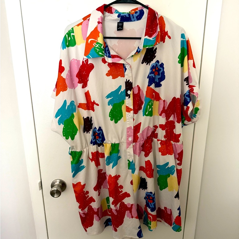 Colorful Abstract Romper